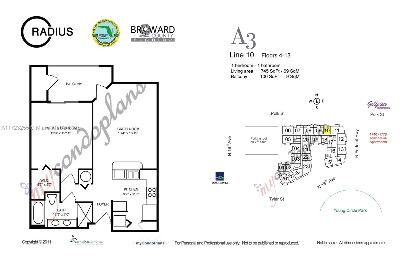 1830 Radius Dr # 810, Hollywood FL 33020 photo 3