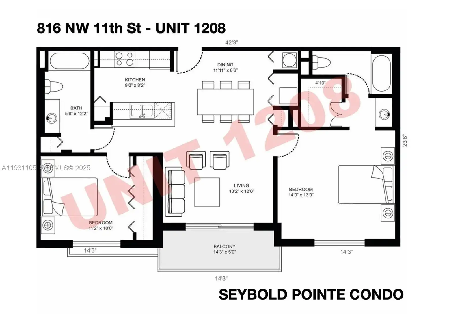 816 NW 11th St # 1208, Miami FL 33136 photo 4