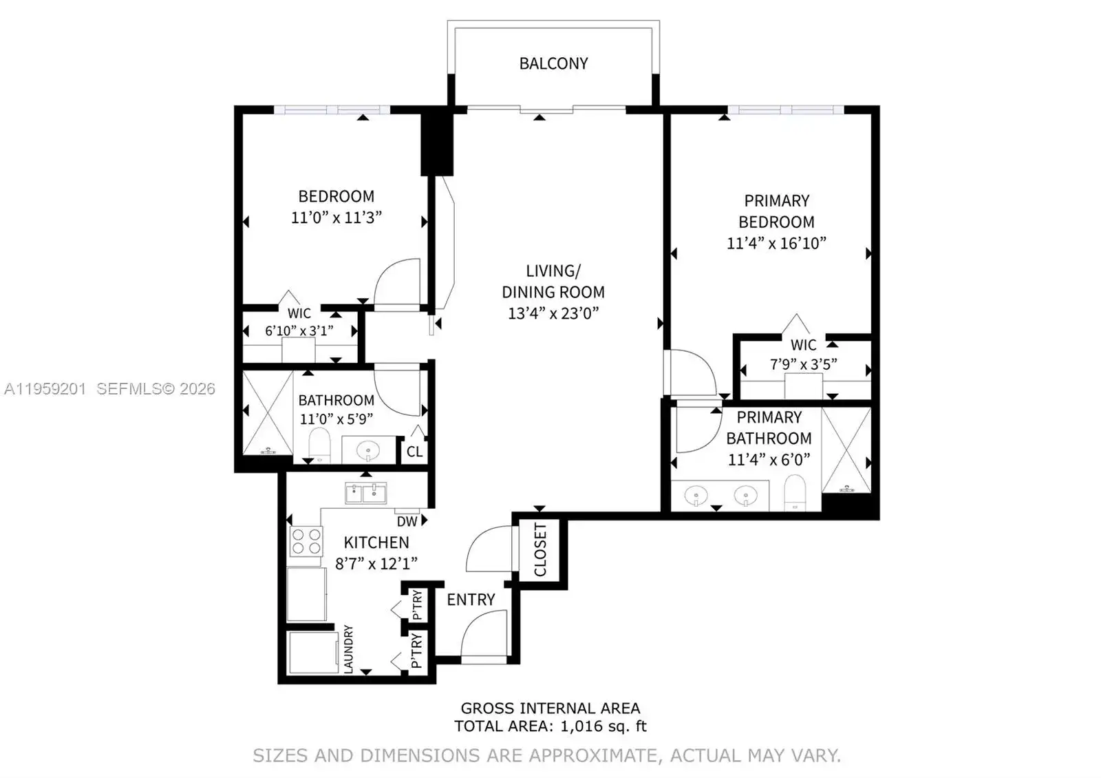 31 SE 5th St # 2408, Miami FL 33131 photo 3