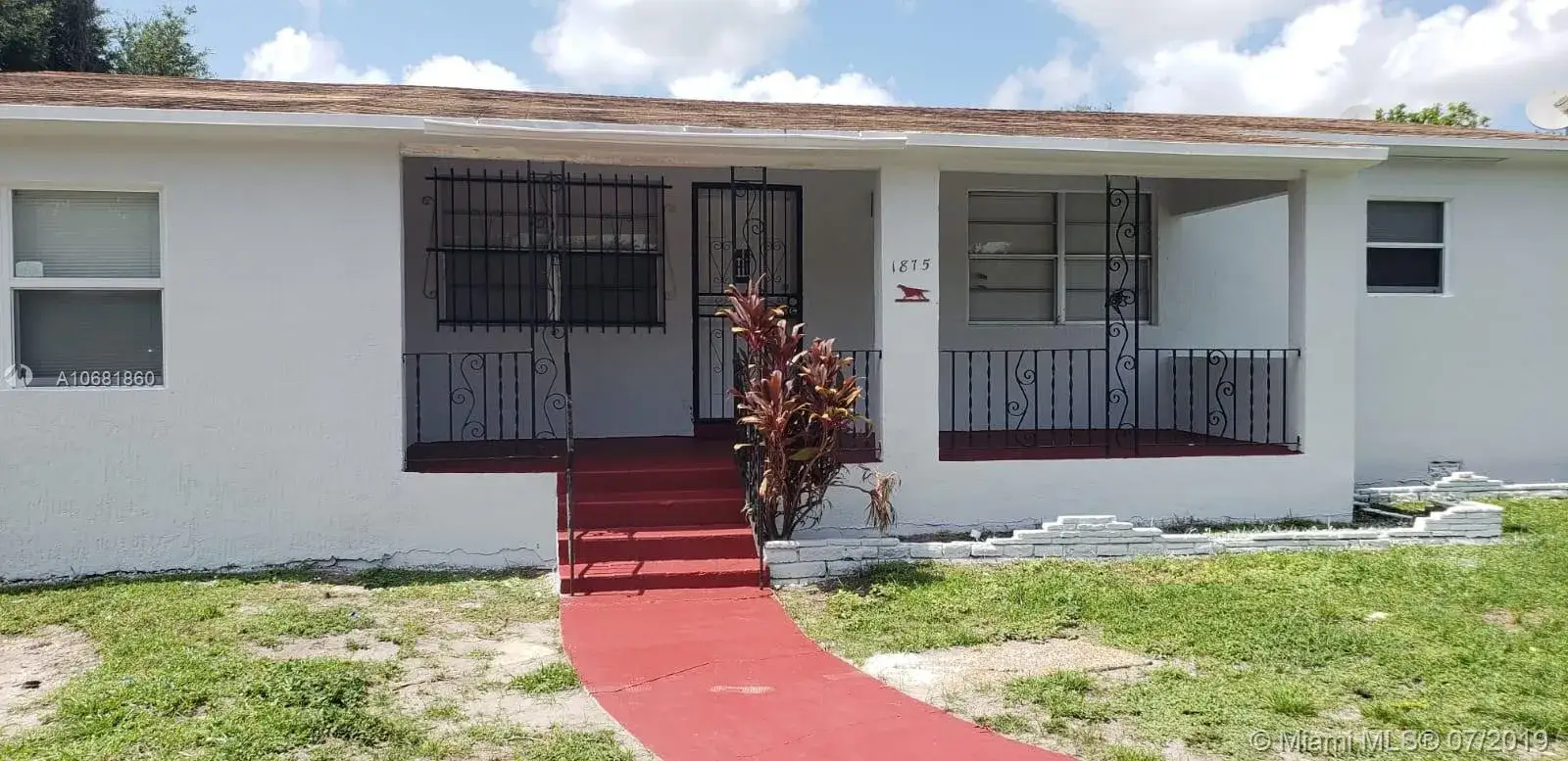 4 bedroom 2 bath Residential Lease for rent at 1875 NW 91st St, Miami FL 33147