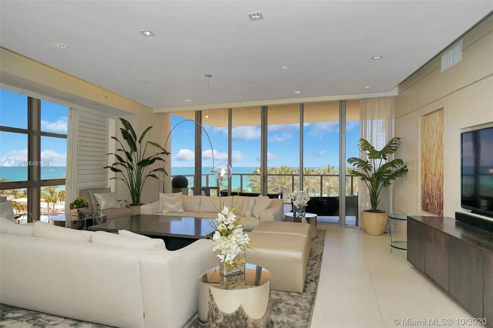 3 bedroom 3 bath Residential Lease for rent at 9705 Collins Ave # 501N, Bal Harbour FL 33154