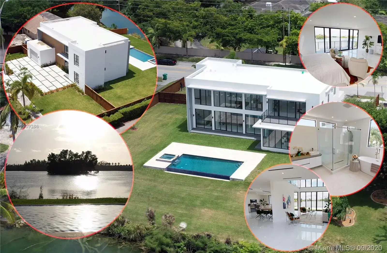 5 bedroom 5 bath Residential Lease for rent at 5420 SW 72nd Ave, Miami FL 33155