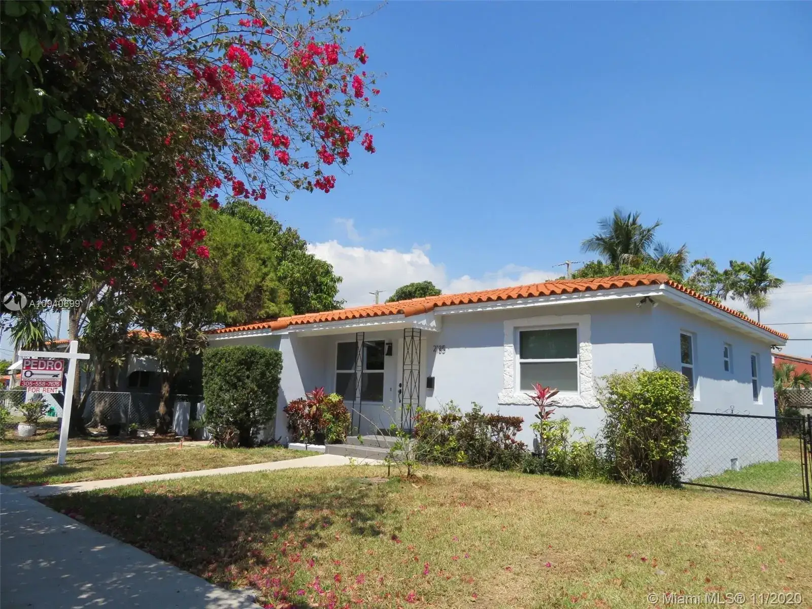 2 bedroom 1 bath Residential Lease for rent at 2185 SW 26th St, Miami FL 33133