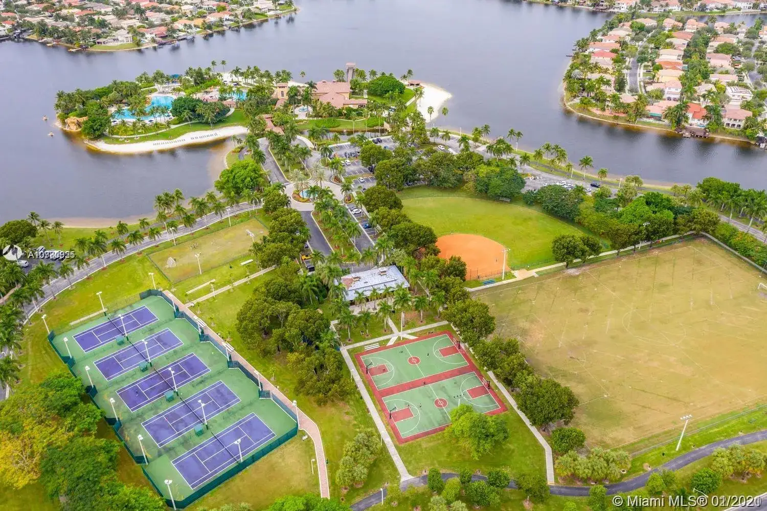 4 bedroom 3 bath Residential for sale at 10853 NW 71st St, Doral FL 33178