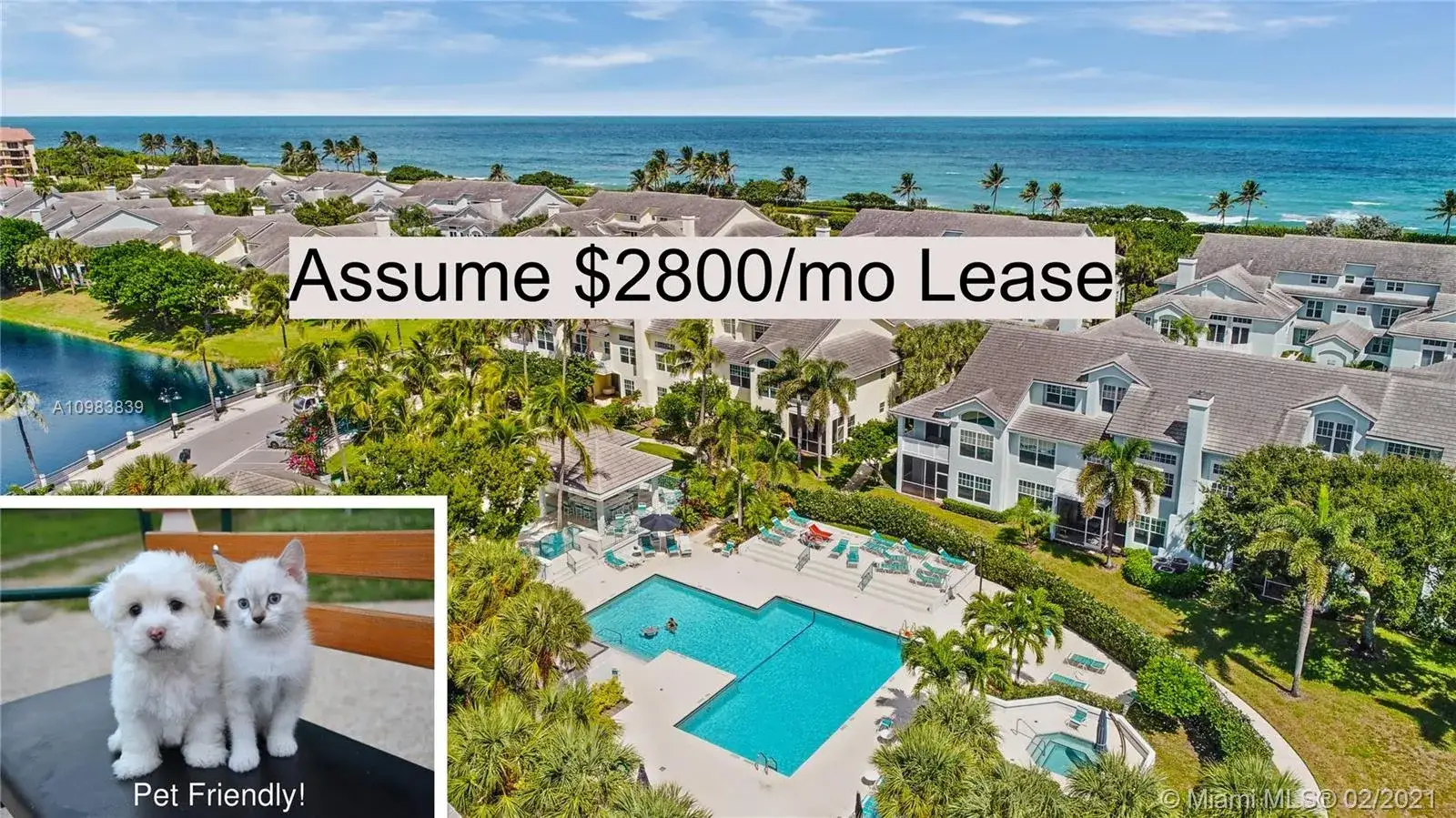 2 bedroom 2 bath Residential Lease for rent at 1801 Mainsail Cir # 1801, Jupiter FL 33477