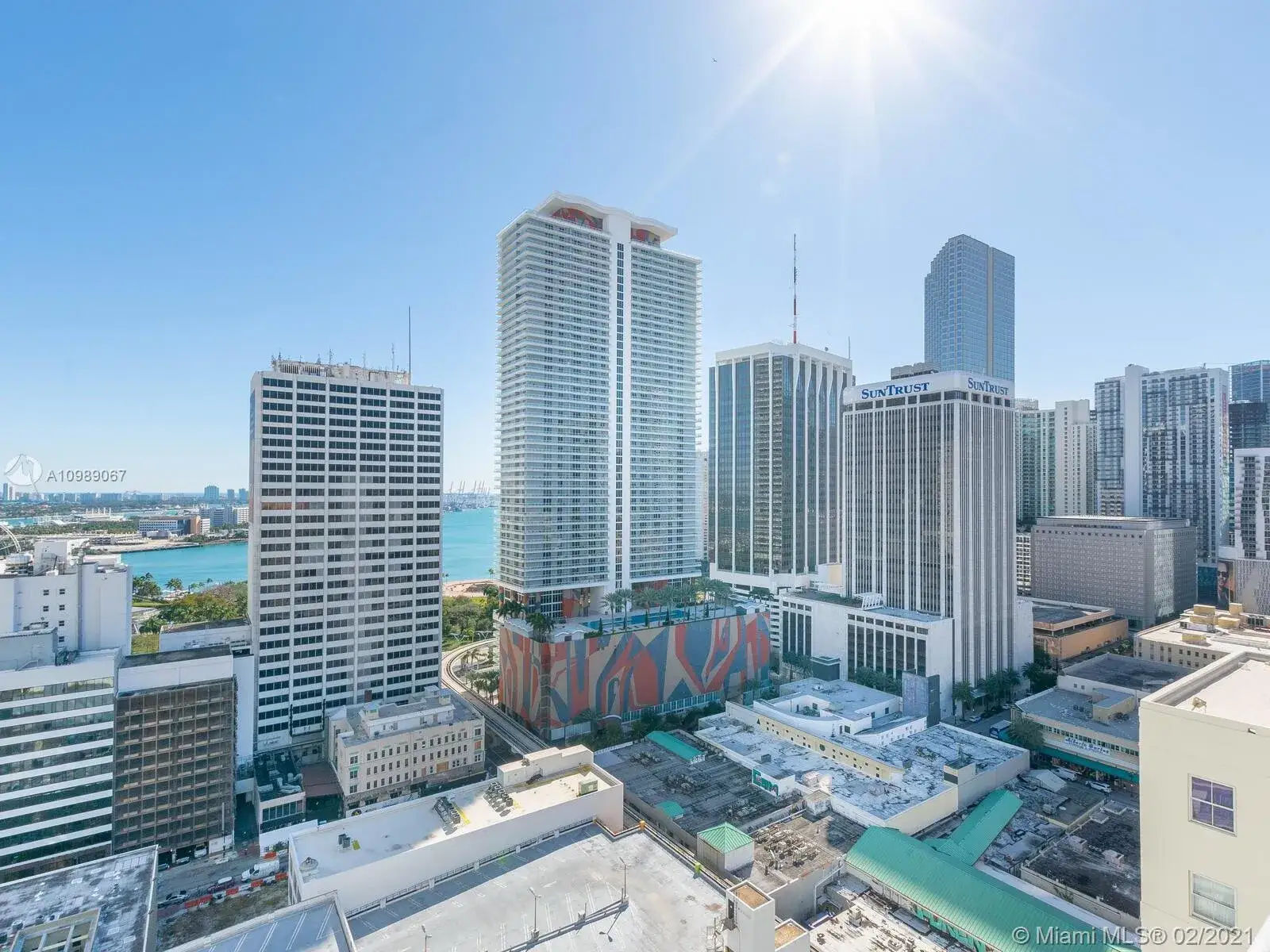 2 bedroom 2 bath Residential Lease for rent at 133 NE 2nd Ave # 2312, Miami FL 33132