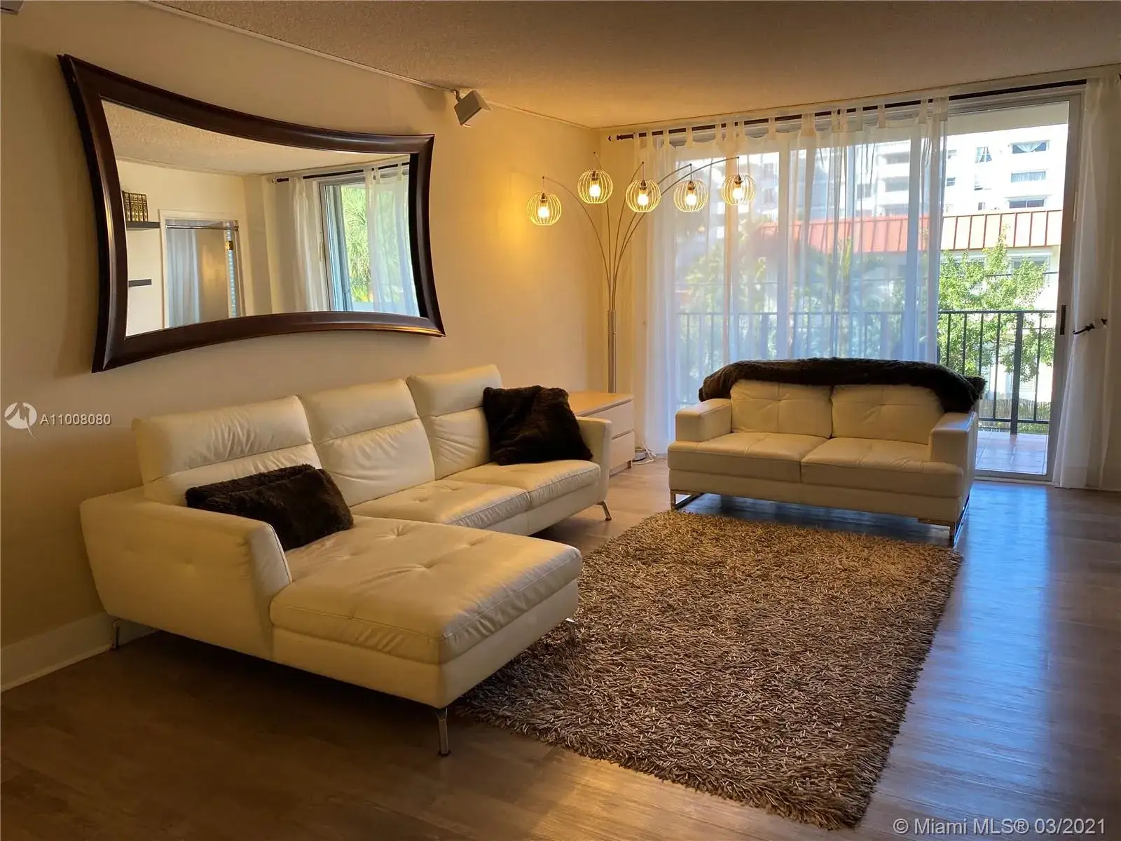 2 bedroom 2 bath Residential Lease for rent at 1001 91st St # 204, Bay Harbor Islands FL 33154