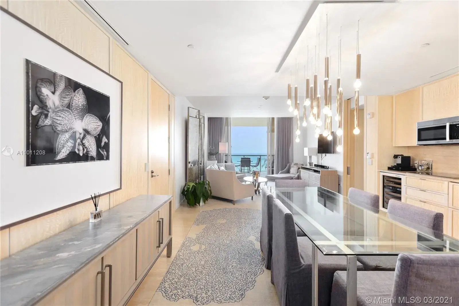 1 bath Residential Lease for rent at 9703 Collins Ave # 2501, Bal Harbour FL 33154