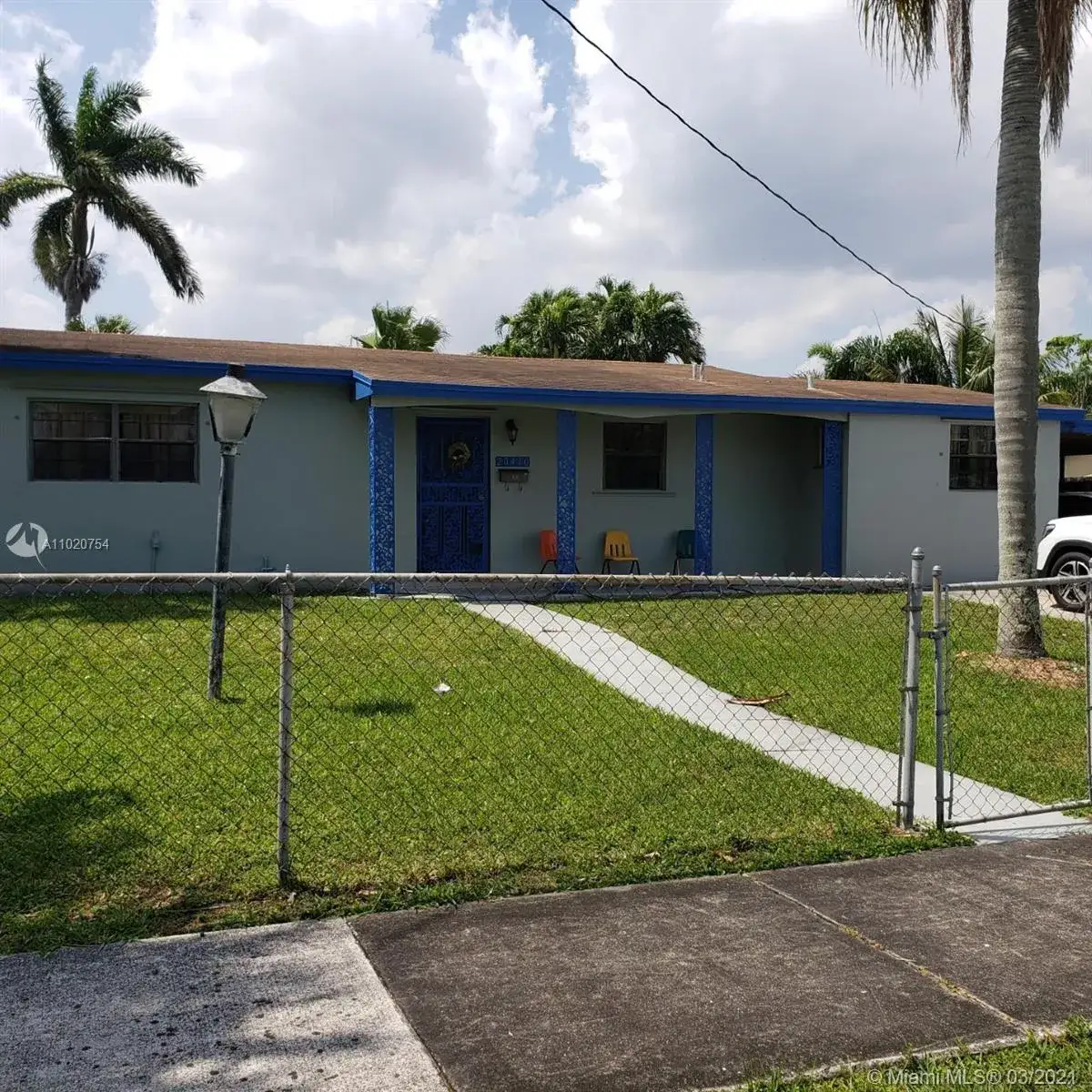 3 bedroom 2 bath Residential for sale at 20430 NW 26th Ct, Miami Gardens FL 33056