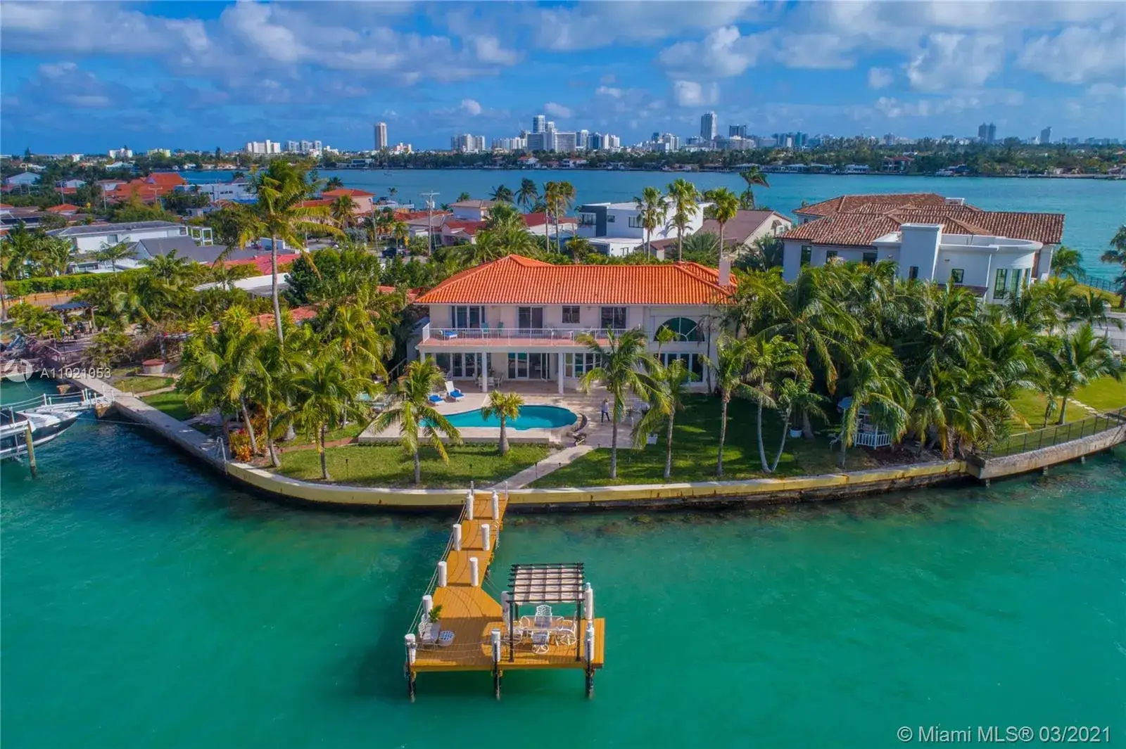 5 bedroom 3 bath Residential for sale at 1575 Stillwater Dr, Miami Beach FL 33141
