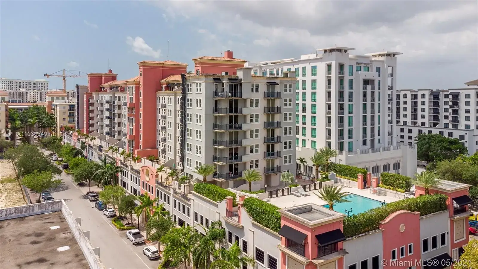 2 bedroom 2 bath Residential Lease for rent at 4100 Salzedo St # 706, Coral Gables FL 33146