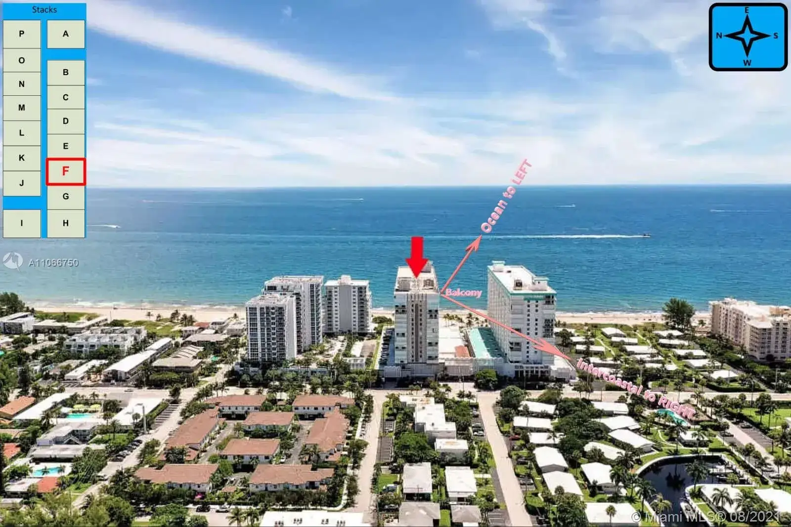 2 bedroom 2 bath Residential for sale at 1000 S Ocean Blvd # 16F, Pompano Beach FL 33062