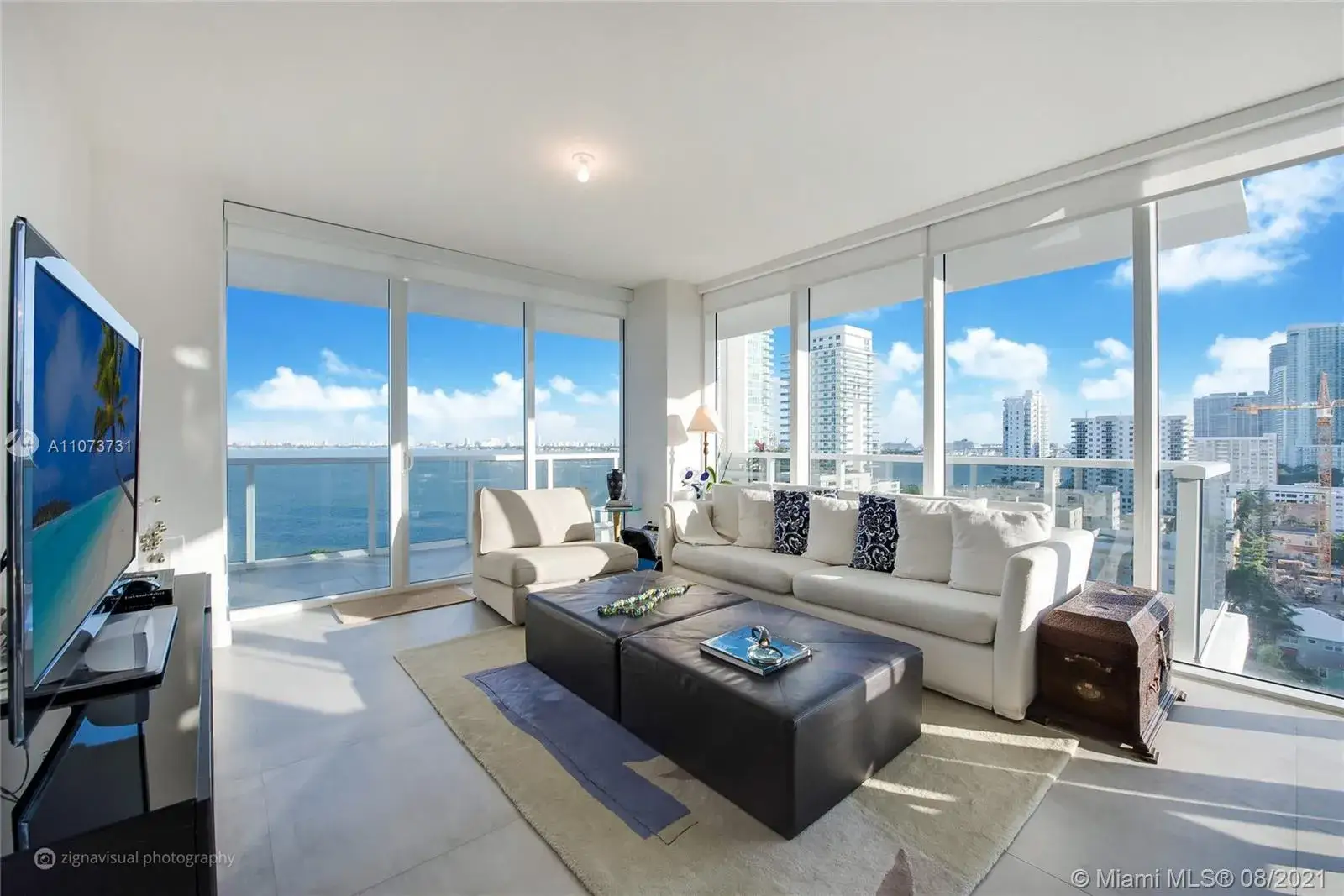 3 bedroom 2 bath Residential for sale at 600 NE 27th St # 1405, Miami FL 33137
