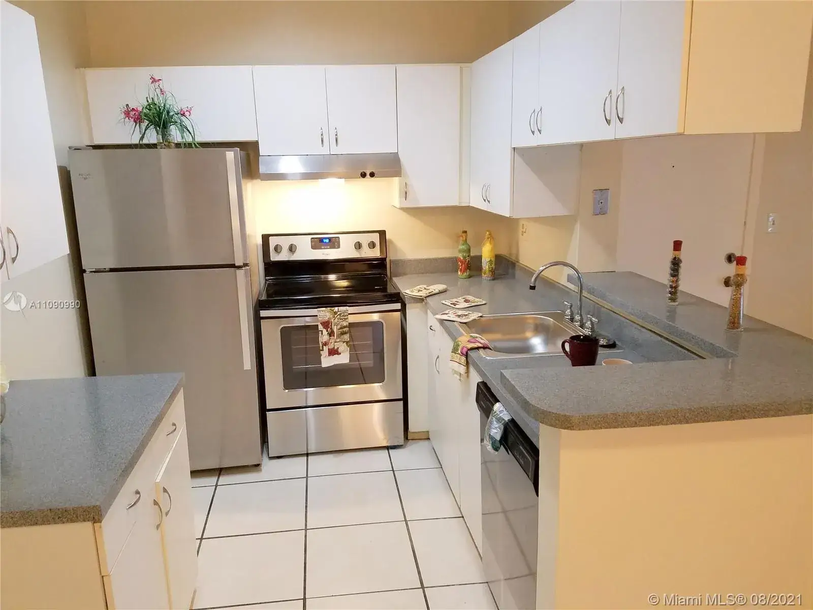 2 bedroom 2 bath Residential Lease for rent at 9719 HAMMOCKS BL # 207, Miami FL 33196