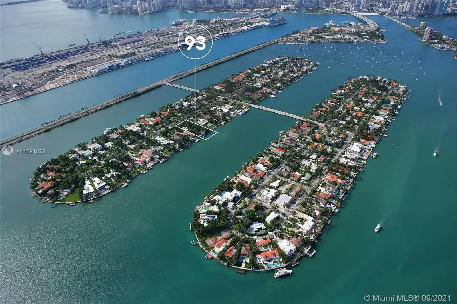 Land/Boat Docks for sale at 93 Palm Ave, Miami Beach FL 33139