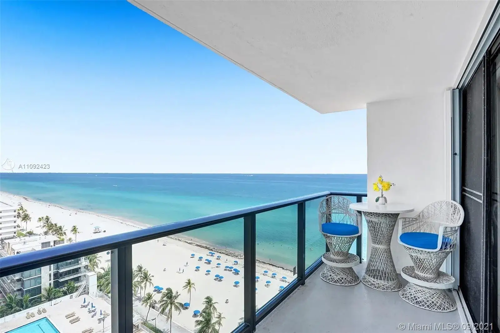 2 bedroom 2 bath Residential Lease for rent at 2301 S Ocean Dr # 1704, Hollywood FL 33019