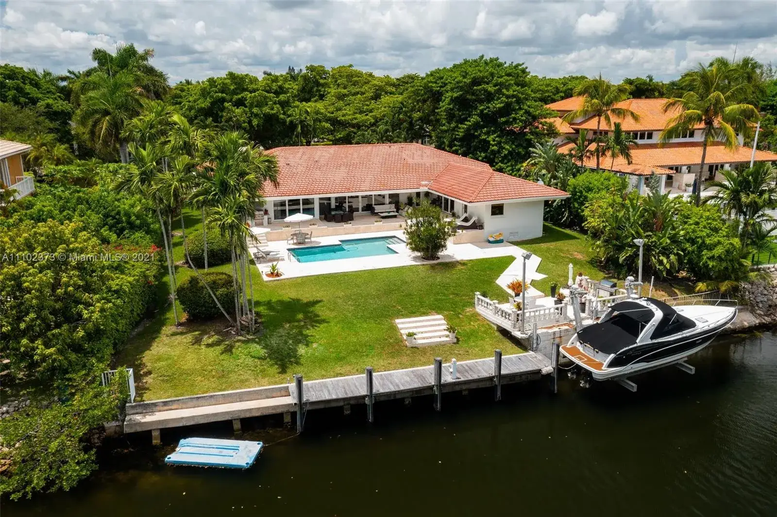 7 bedroom 4 bath Residential for sale at 7155 Los Pinos Blvd, Coral Gables FL 33143