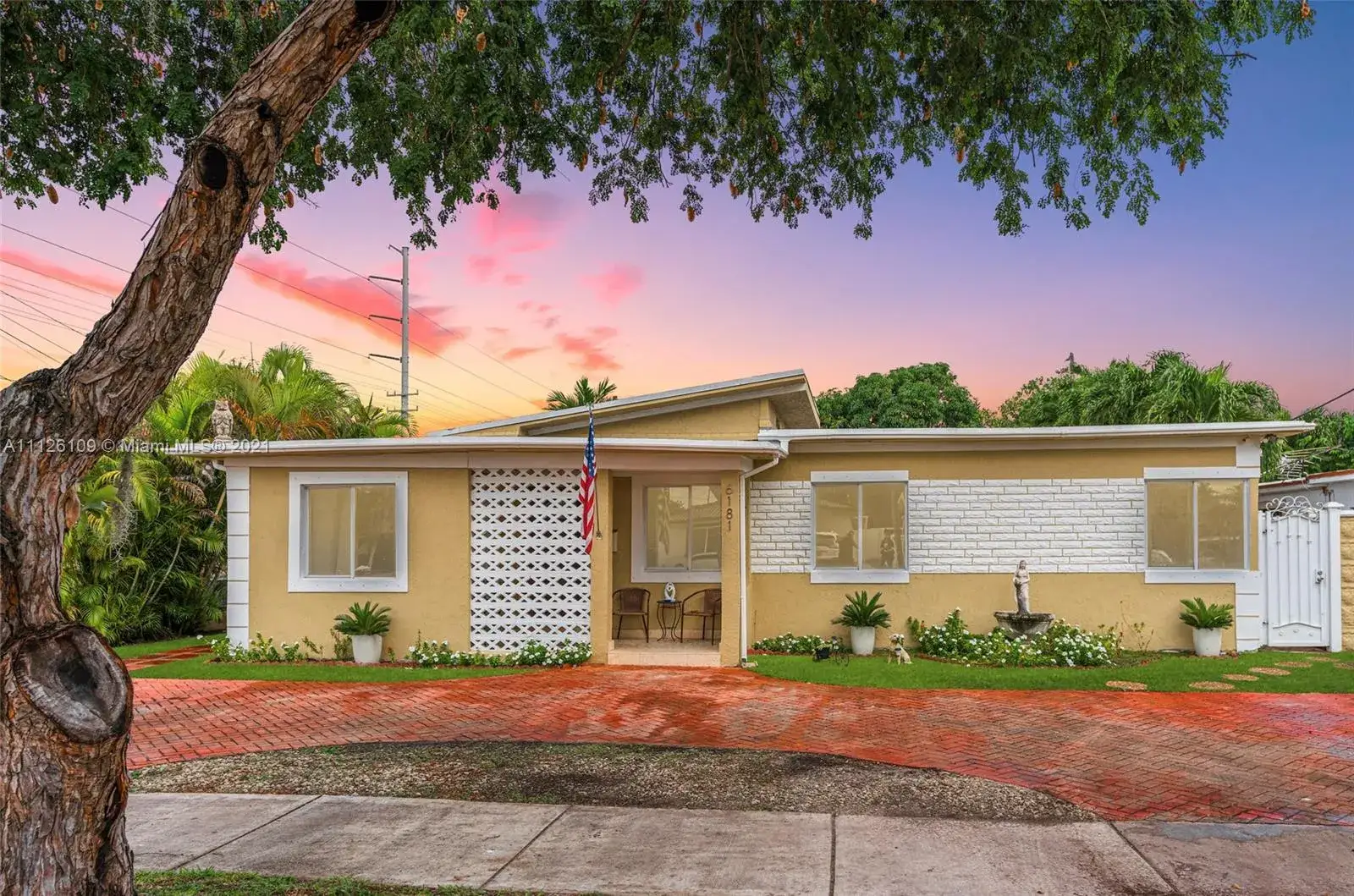3 bedroom 2 bath Residential for sale at 6181 SW 20th St, West Miami FL 33155