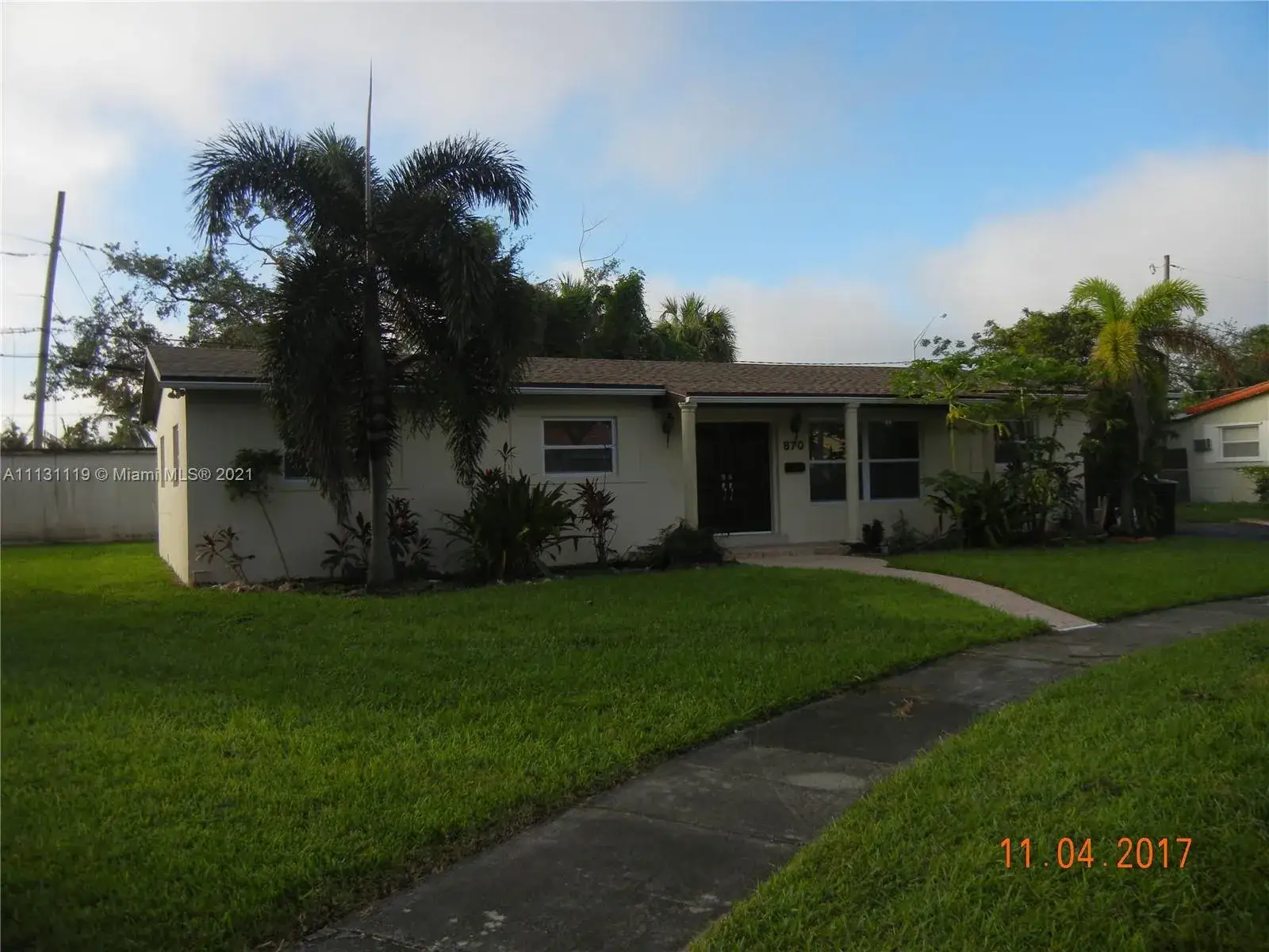 4 bedroom 2 bath Residential for sale at 870 NE 182nd St, North Miami Beach FL 33162