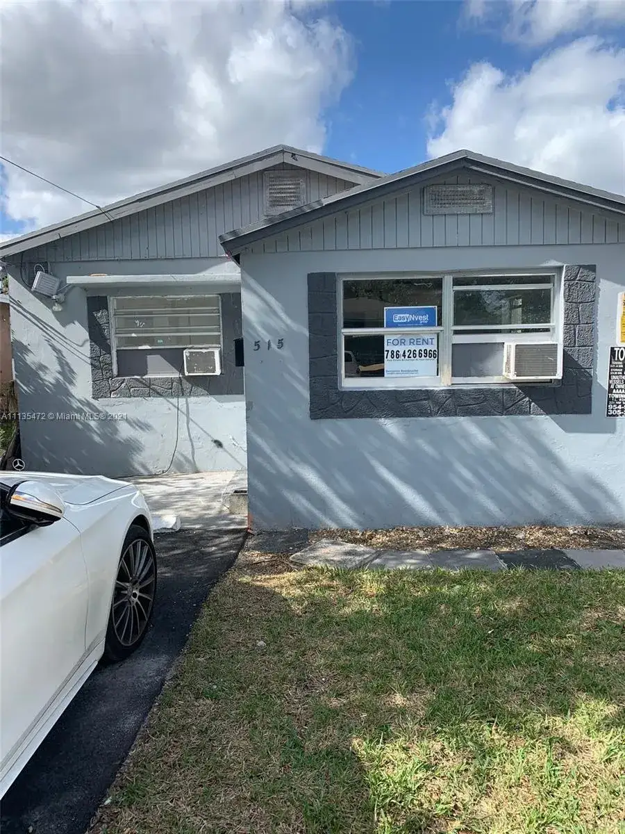 3 bedroom 1 bath Residential Lease for rent at 515 NW 3rd Ave # A, Hallandale Beach FL 33009