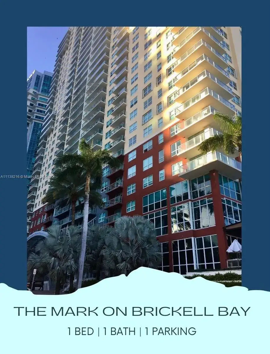 1 bedroom 1 bath Residential for sale at 1155 Brickell Bay Dr # 605, Miami FL 33131