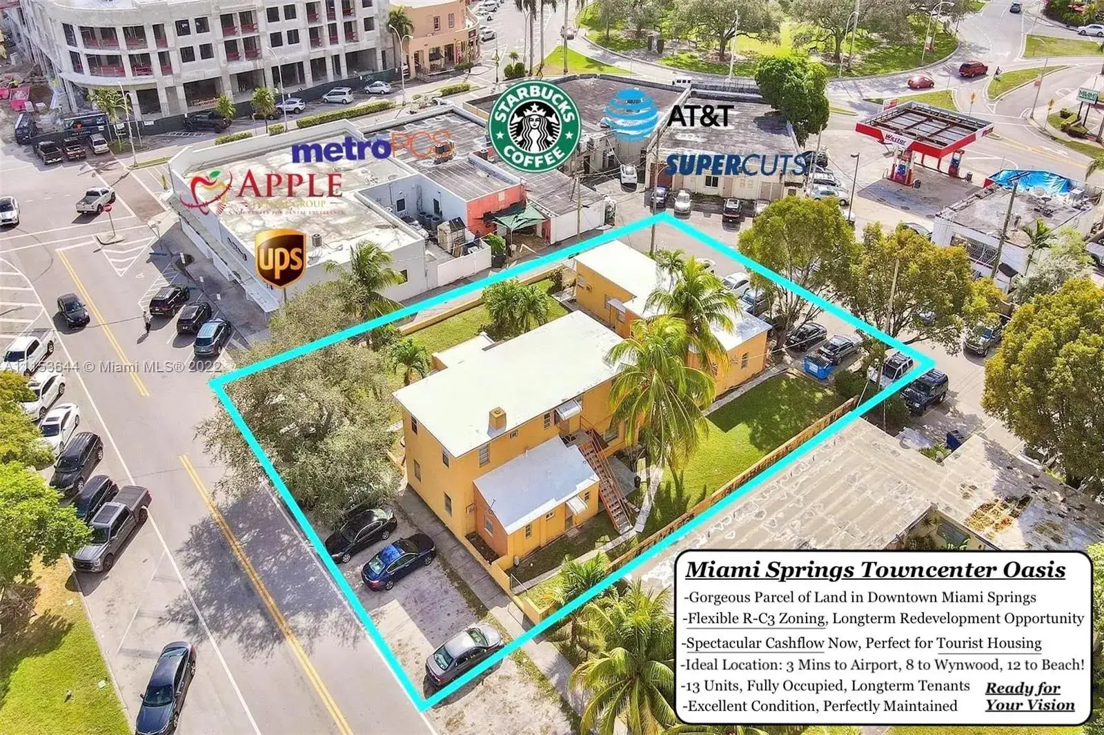 Commercial Sale for sale at 30 Canal St, Miami Springs FL 33166