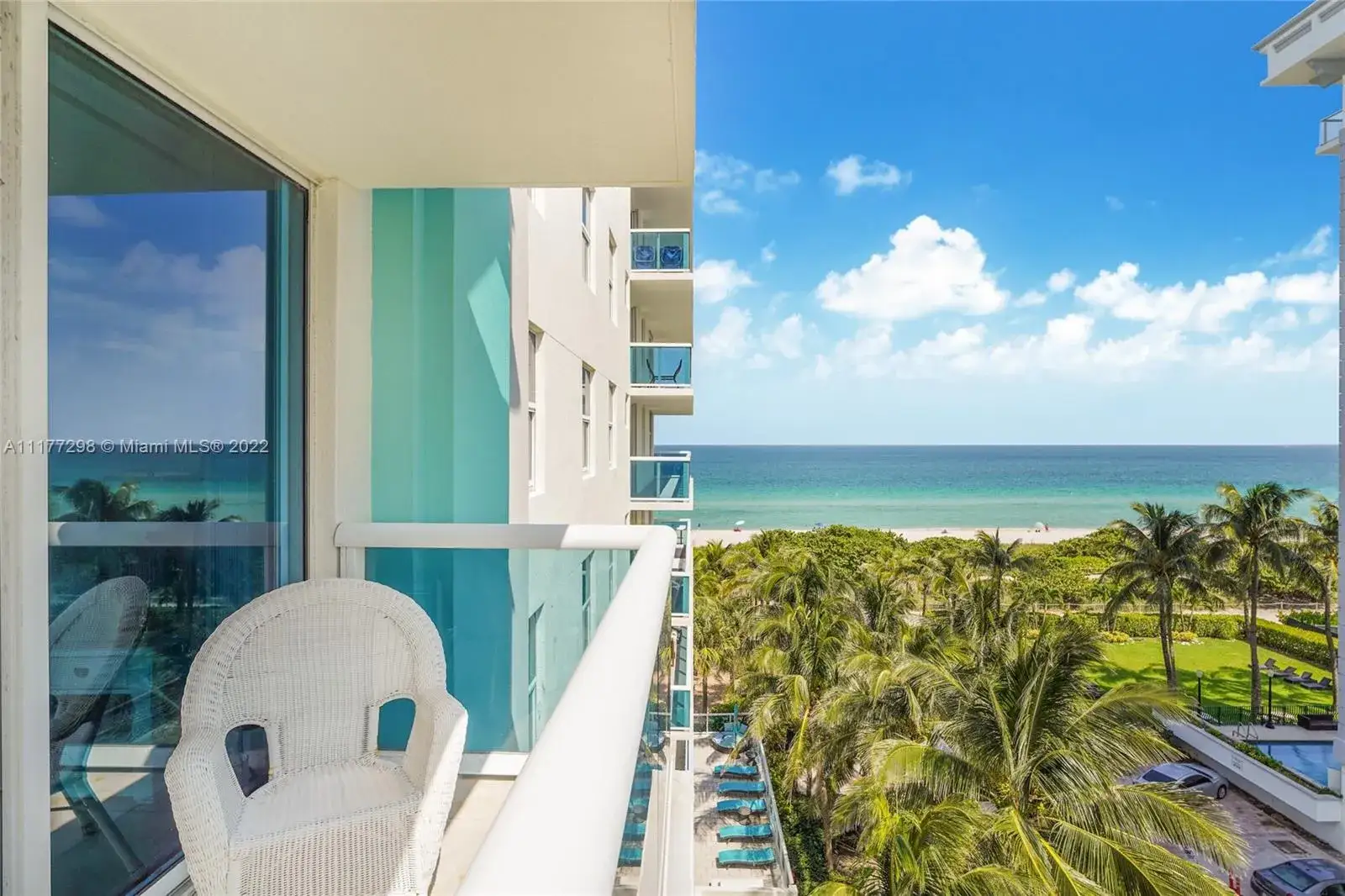 2 bedroom 2 bath Residential for sale at 9201 Collins Ave # 624, Surfside FL 33154