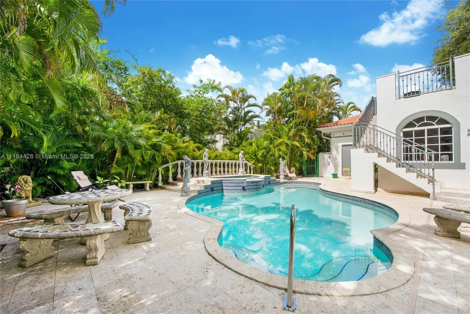 6 bedroom 5 bath Residential for sale at 1224 Almeria Ave, Coral Gables FL 33134