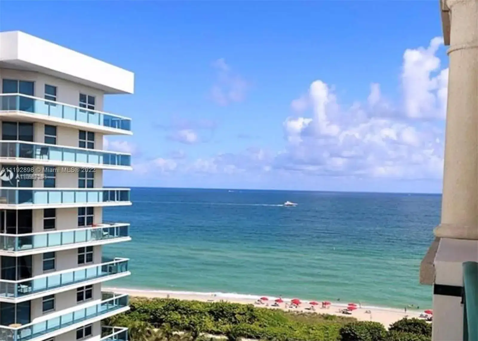 1 bedroom 1 bath Residential Lease for rent at 9195 Collins Ave # 1109, Surfside FL 33154