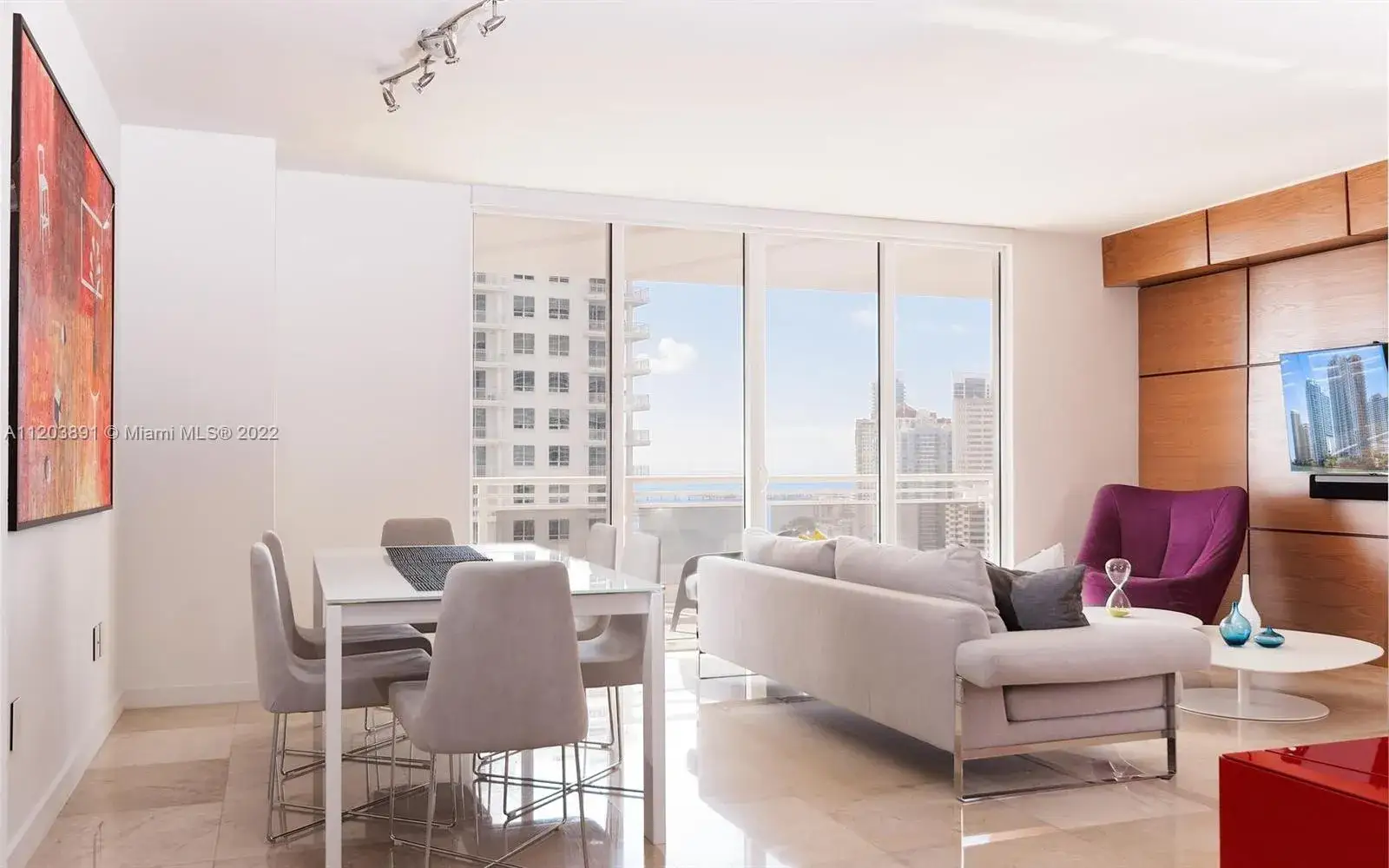 2 bedroom 2 bath Residential for sale at 901 Brickell Key Blvd # 2503, Miami FL 33131