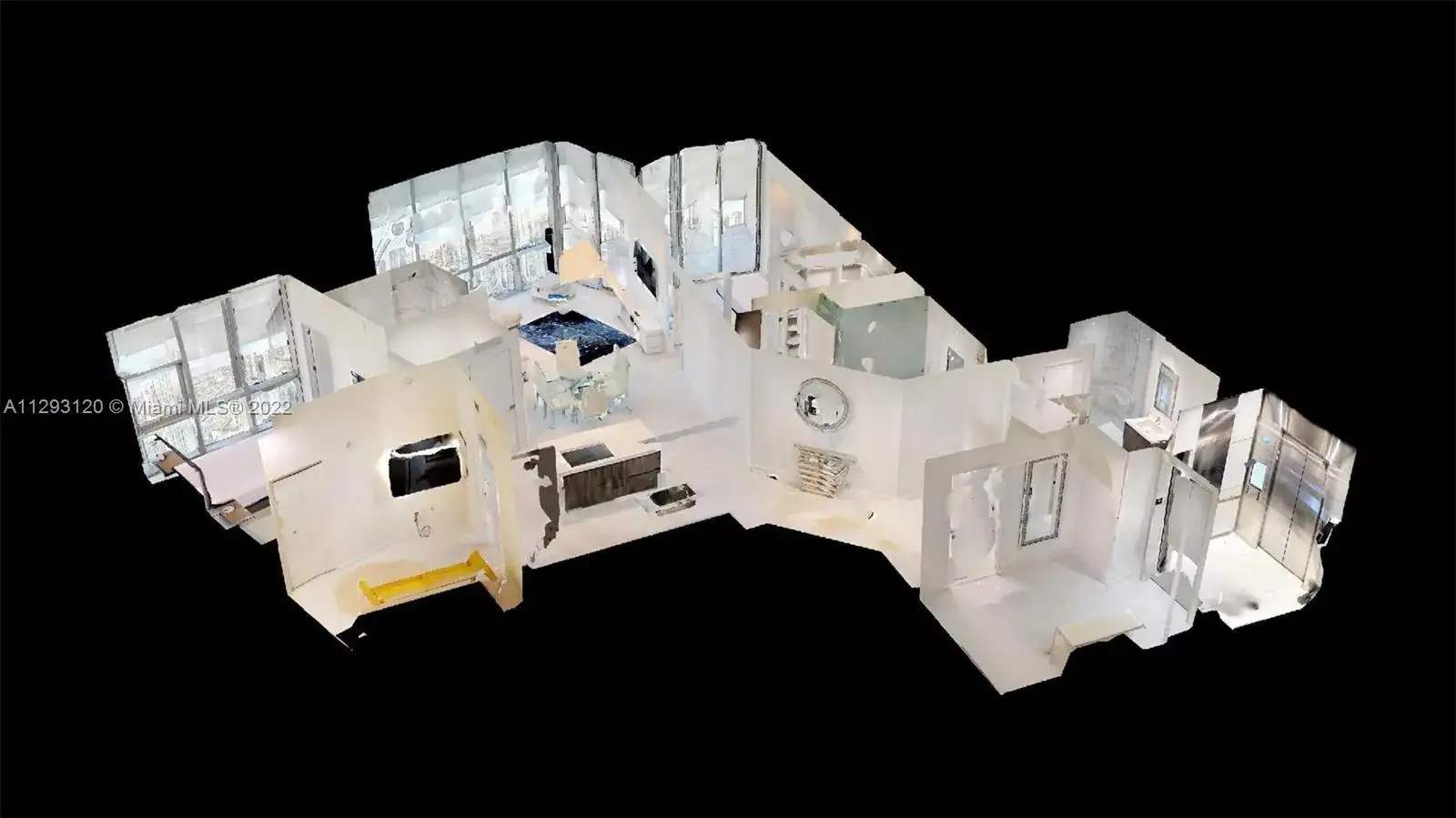 3 bedroom 3 bath Residential Lease for rent at 851 NE 1 St Avenue # 5103, Miami FL 33132