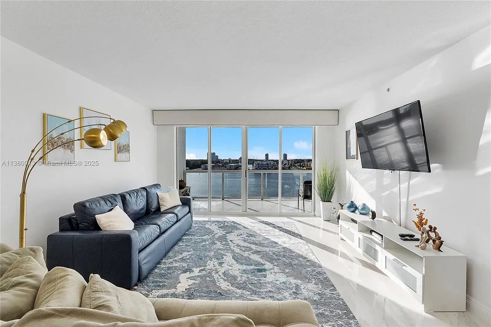 2 bedroom 2 bath Residential Lease for rent at 17050 N Bay Rd # 807, Sunny Isles Beach FL 33160