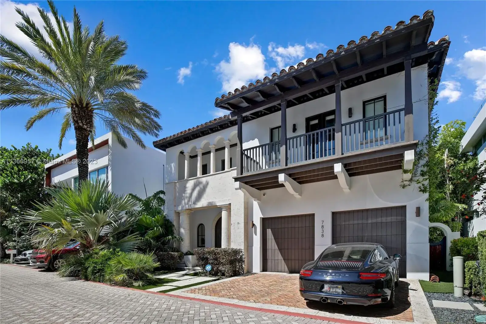 4 bedroom 4 bath Residential Lease for rent at 7838 Atlantic Way, Miami Beach FL 33141