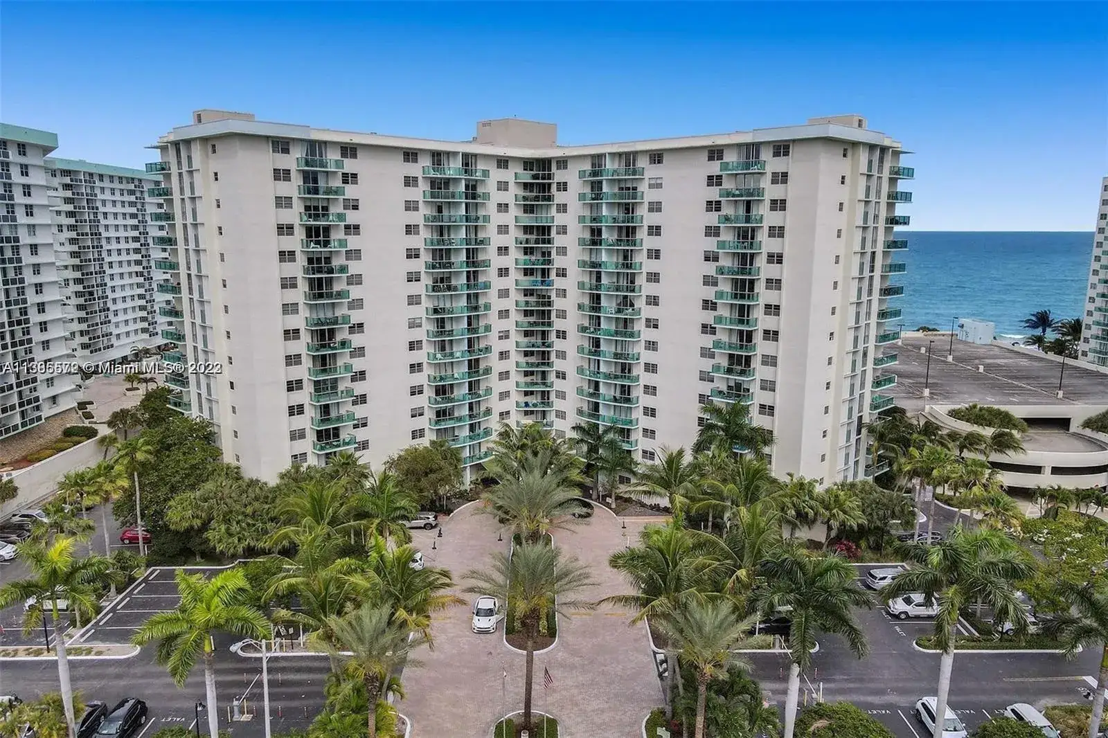 1 bedroom 1 bath Residential Lease for rent at 3801 S Ocean Dr # 2J, Hollywood FL 33019