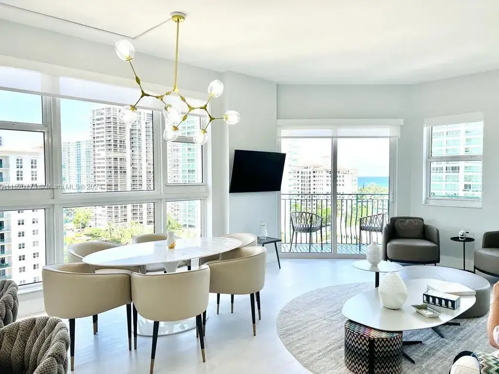 3 bedroom 3 bath Residential Lease for rent at 19900 E Country Club Dr, Aventura FL 33180
