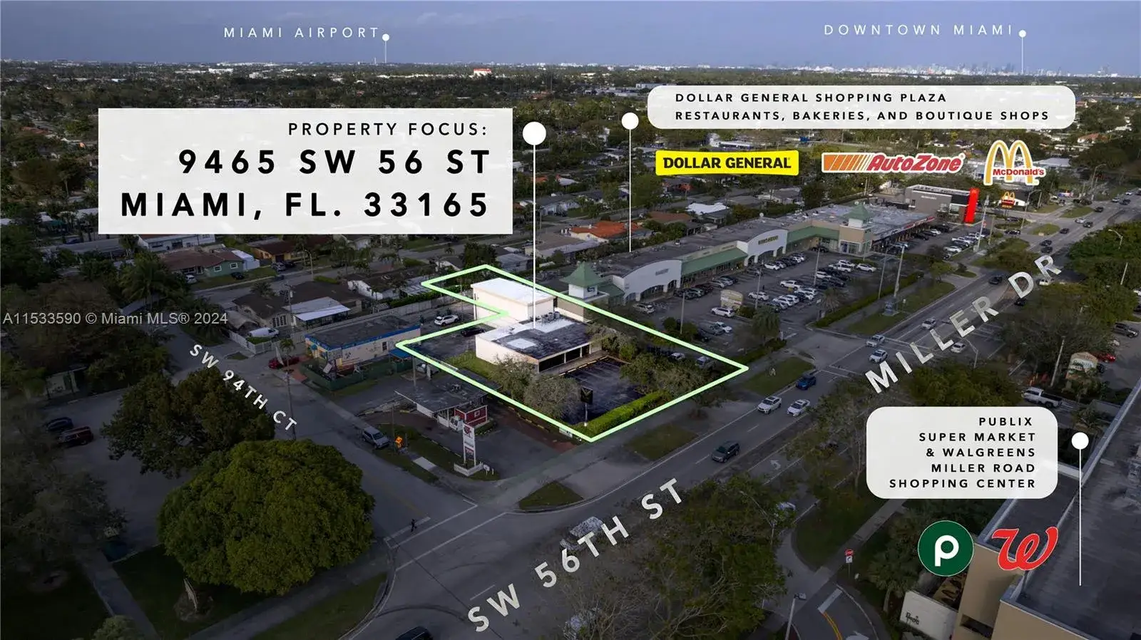 Commercial Sale for sale at 9465 SW 56th St, Miami FL 33165