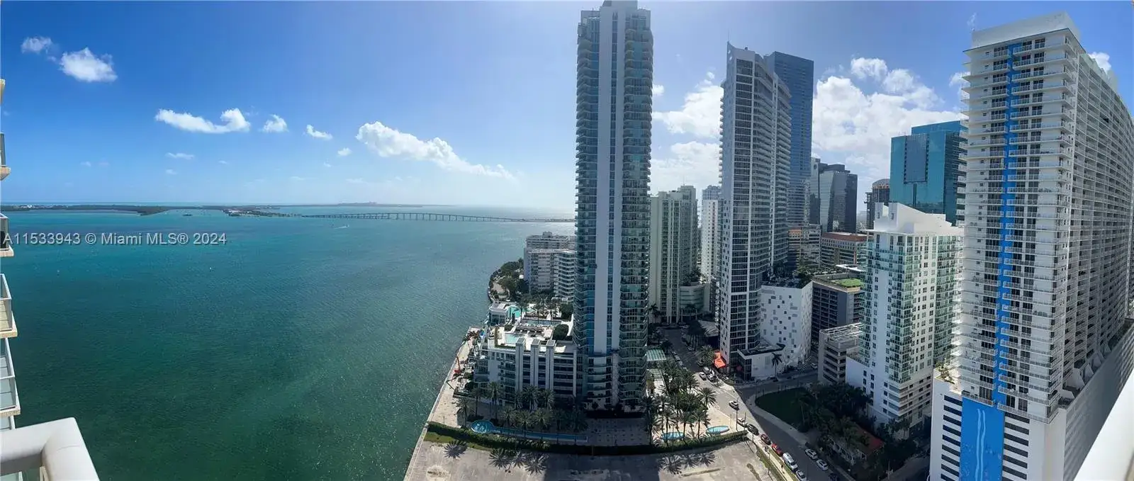 2 bedroom 2 bath Residential Lease for rent at 1155 Brickell Bay Dr # 2809, Miami FL 33131