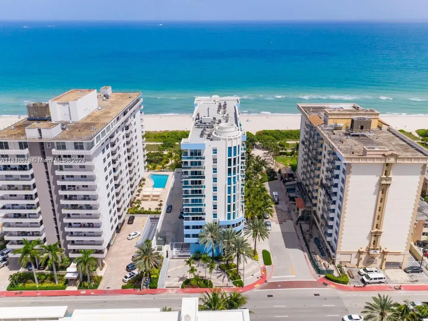 2 bedroom 2 bath Residential for sale at 9201 Collins Ave # 724, Surfside FL 33154