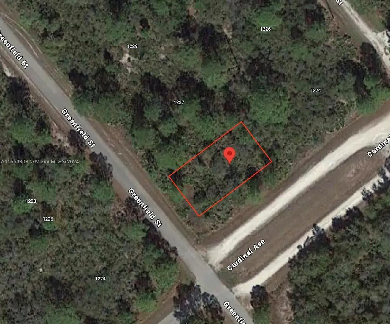 Commercial Land for sale at 1225 Greenfield St, Lake Placid FL 33852