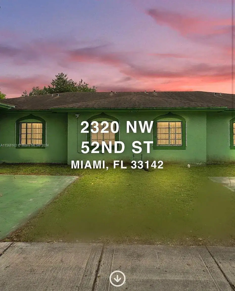 3 bedroom 2 bath Residential for sale at 2320 NW 52nd St, Miami FL 33142