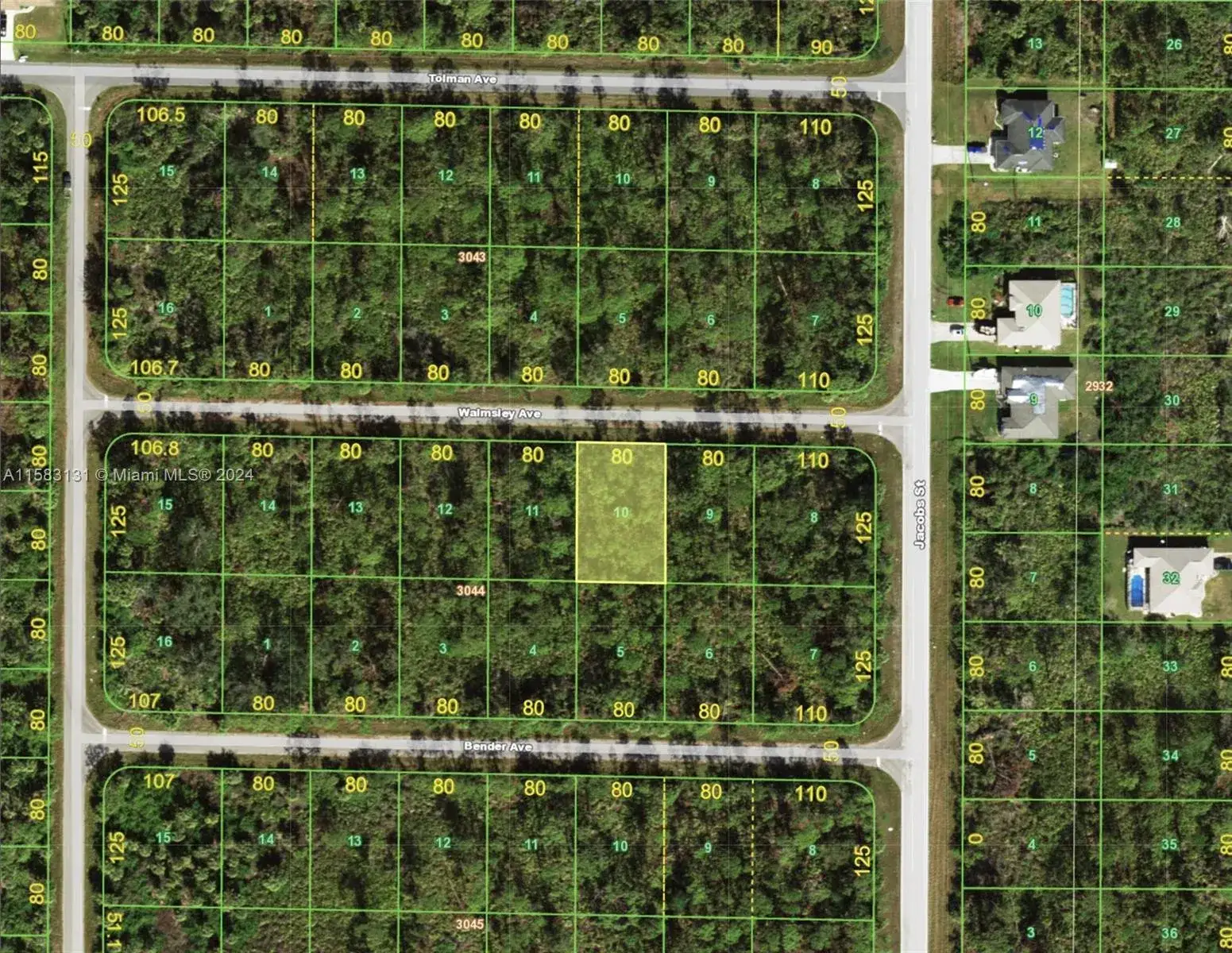 Land/Boat Docks for sale at 13489 Walmsley Ave, Port Charlotte FL 33953