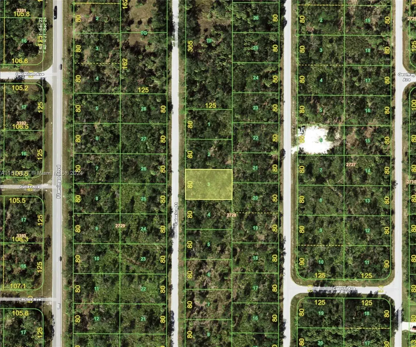 Land/Boat Docks for sale at 3092 Calexico St, Port Charlotte FL 33948