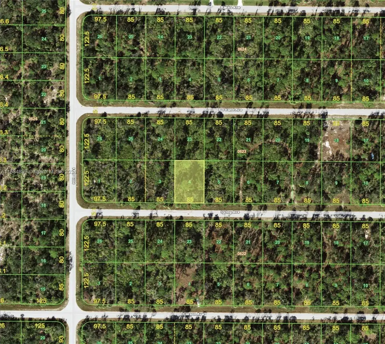 Land/Boat Docks for sale at 17068 Irving Ave, Port Charlotte FL 33948