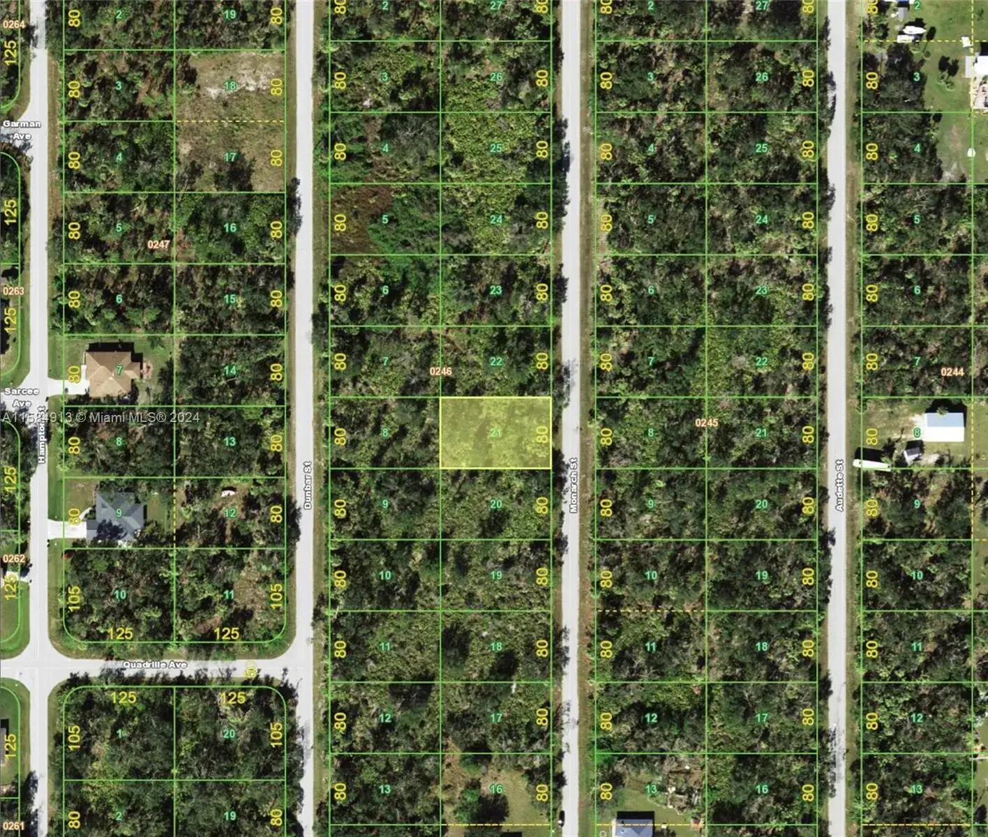 Land/Boat Docks for sale at 3329 Monarch St, Port Charlotte FL 33948