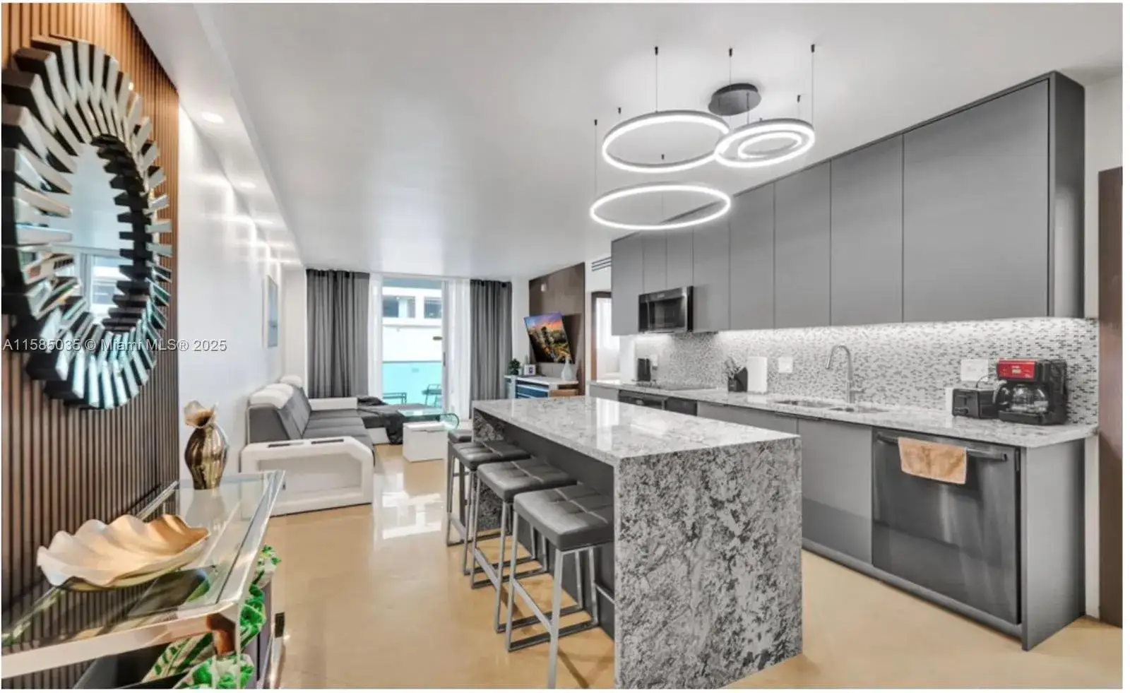 2 bedroom 1 bath Residential Lease for rent at 4001 S Ocean Dr # 3L, Hollywood FL 33019
