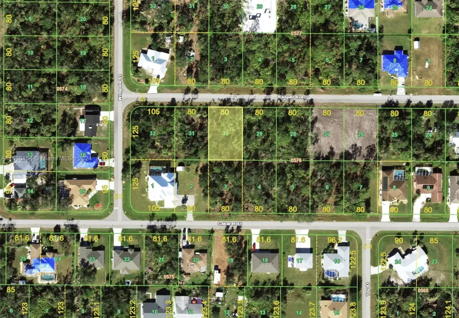 Land/Boat Docks for sale at 17387 Reaper Ave, Port Charlotte FL 33948