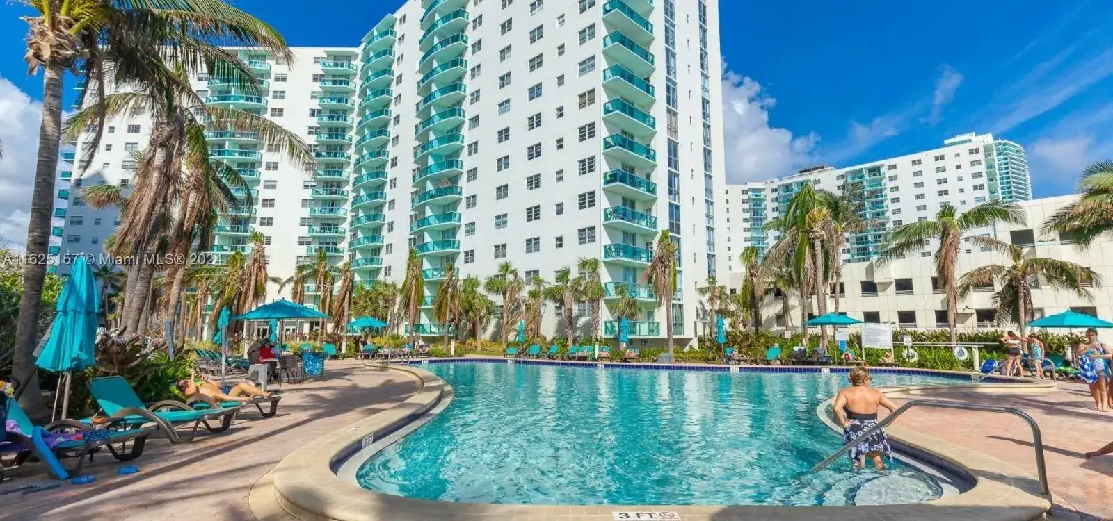 2 bedroom 2 bath Residential Lease for rent at 3801 S Ocean Dr # 6F, Hollywood FL 33019