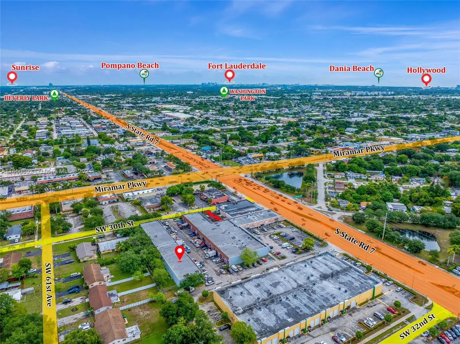 Commercial Sale for sale at 3056 S State Road 7 # 2B, Miramar FL 33023