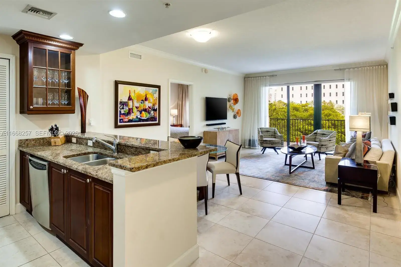 2 bedroom 2 bath Residential for sale at 100 Andalusia # 301, Coral Gables FL 33134
