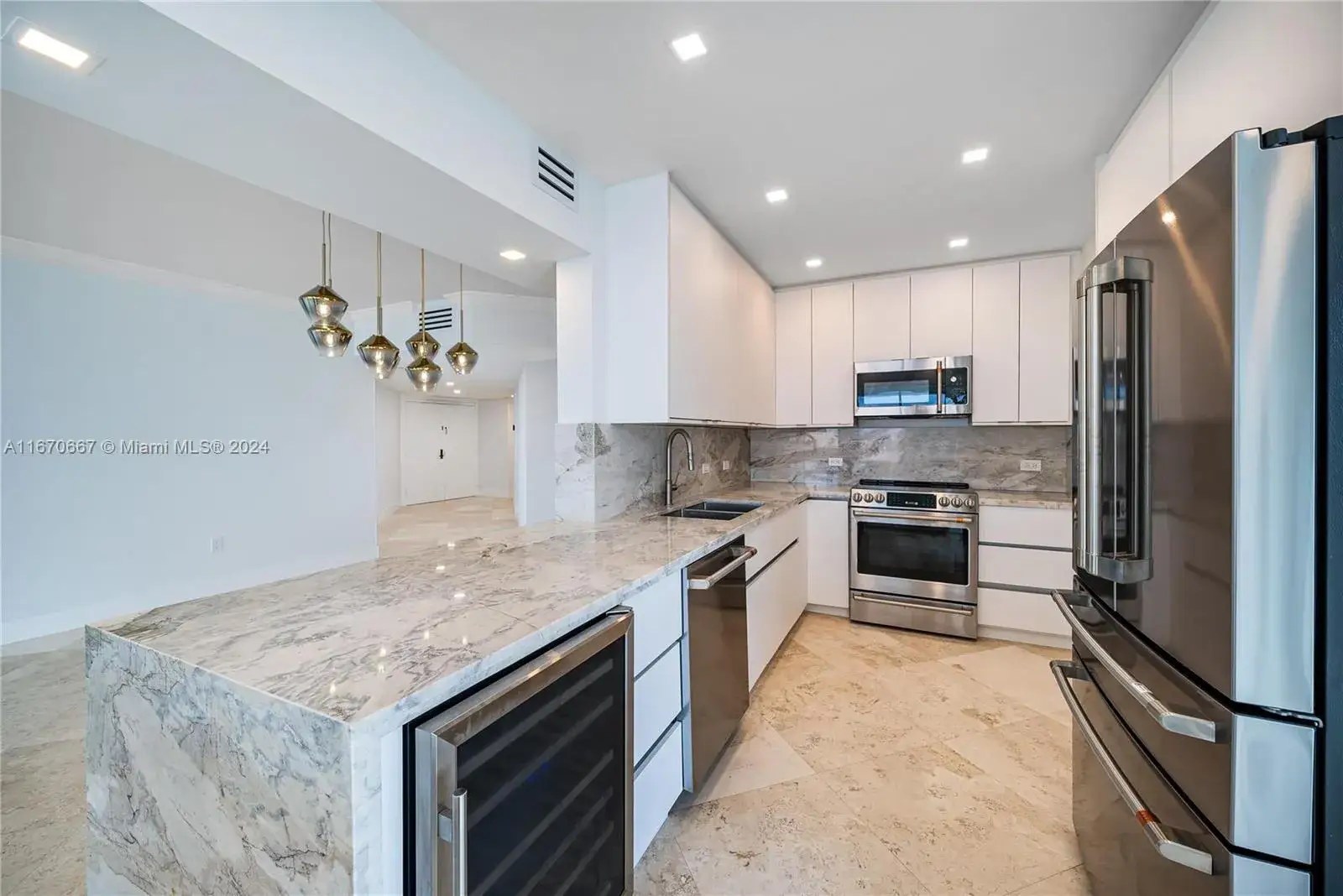 3 bedroom 2 bath Residential Lease for rent at 8855 Collins Ave # 5G, Surfside FL 33154